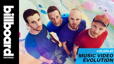 Music Video Evolution: Coldplay | Billboard Indonesia