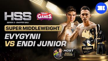 Full Match | HSS 3 Berhadiah (Beli Paket & Raih Puluhan Juta) - Evygynii vs Endi Junior | Pro Fight - Super Middleweight