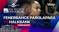 Final - Game 2: Fenerbahce Parolapara vs Halkbank - Highlights | Turkish Men's Volleyball League