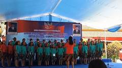 festival seni paduan suara " lagu desaku dan ibu pertiwi " tingkat SD se kecamatan sumberpucung