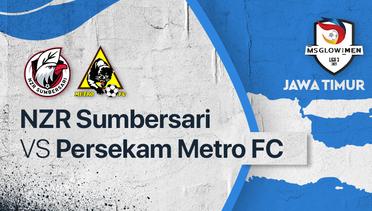 Full Match - NZR Sumbersari vs Persekam Metro FC | Liga 3 2021/2022