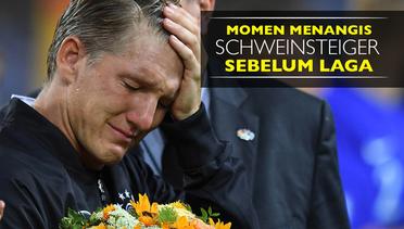 Momen Menangis dan Mengharukan Sebelum Laga Terakhir Schweinsteiger
