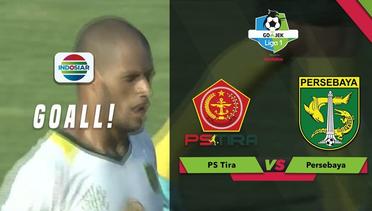 Gol David Da Silva - PS Tira (0) vs Persebaya Surabaya (2) | Go-Jek Liga 1 bersama Bukalapak