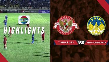 Half-Time Highlights: Timnas U23 vs PSIM Yogyakarta | Timnas Match Day