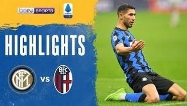 Match Highlight | Inter Milan 3 vs 1 Bologna | Serie A 2020