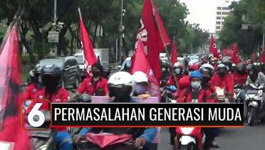 Demo dalam Peringatan Sumpah Pemuda ke-93, Soroti Permasalahan Generasi Muda | Liputan 6