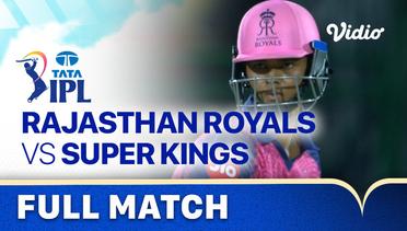 Full Match - Rajashtan Royals vs Chennai Super Kings | Indian Premier League 2023