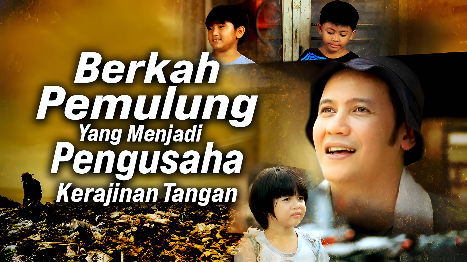 Berkah Pemulung Yang Menjadi Pengusaha Kerajinan Tangan