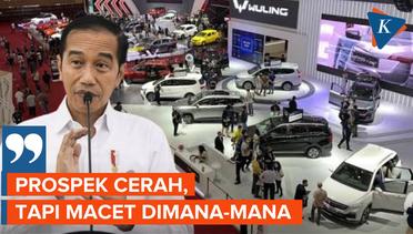 Curhat Jokowi Industri Otomotif Dalam Negeri Meningkat Tapi Kemacetan Dimana-mana
