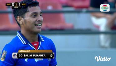 GOLLL! Salim Tuharea (Arema FC) Mencetak Gol ke Gawang Bali United FC, Skor 0-1 | Piala Presiden 2024