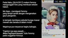 Kenakan Gaun Pengantin, Femmy Prematasari Diam-diam Menikah dengan Vicky Prasetyo-