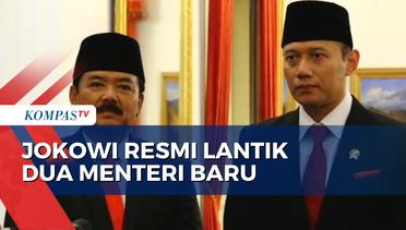 Ucap Hadi Tjahjanto dan AHY Usai Dilantik Jadi Menteri Jokowi