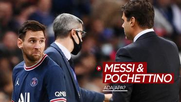 Oh, Begini Percakapan Saat Lionel Messi Ditarik Keluar Mauricio Pochettino