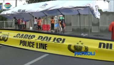 Polisi Amankan Jalan Raya Gubeng di Surabaya yang Ambles - Patroli