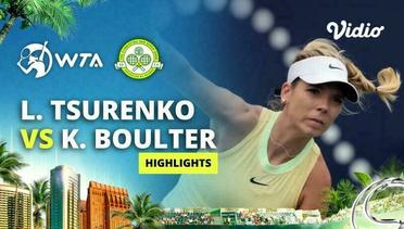 Lesia Tsurenko vs Katie Boulter - Highlights | WTA San Diego Open 2024