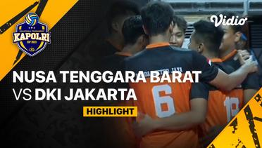 Highlights | Delapan Besar Putra: Nusa Tengggara Barat vs DKI Jakarta | Piala Kapolri 2023