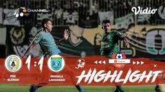 Full Highlight - PSS Sleman 1 vs 1 Persela Lamongan | Shopee Liga 1 2019/2020