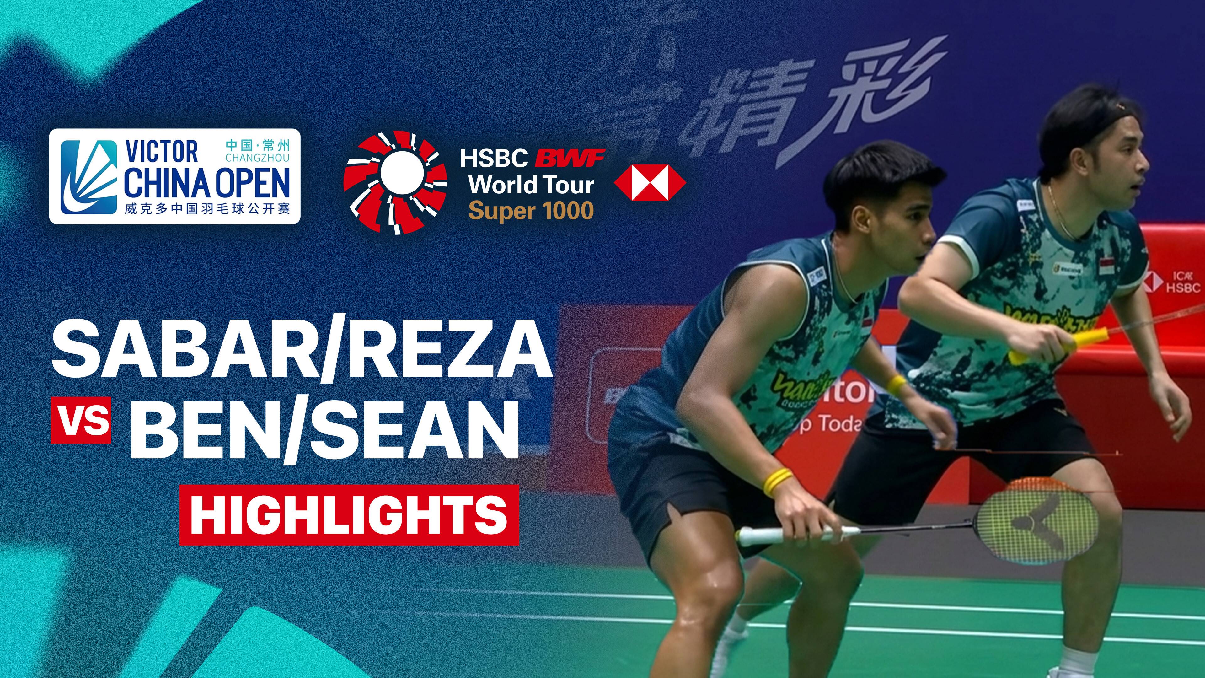 Sabar Karyaman Gutama/Moh Reza Pahlevi Isfahani (INA) vs Ben Lane/Sean Vendy (ENG) - Men's Doubles Round of 16 | VICTOR China Open 2026