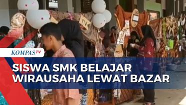 SMK Negeri 1 Petarukan Pemalang Failitasi  30 Stand Bazar untuk Siswa Belajar Wirausaha