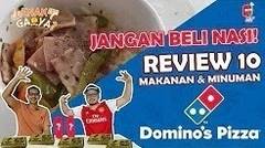 JANGAN BELI NASI! Review 10 Makanan dan Minuman Domino's Pizza! Enak Ga Ya Ep 10