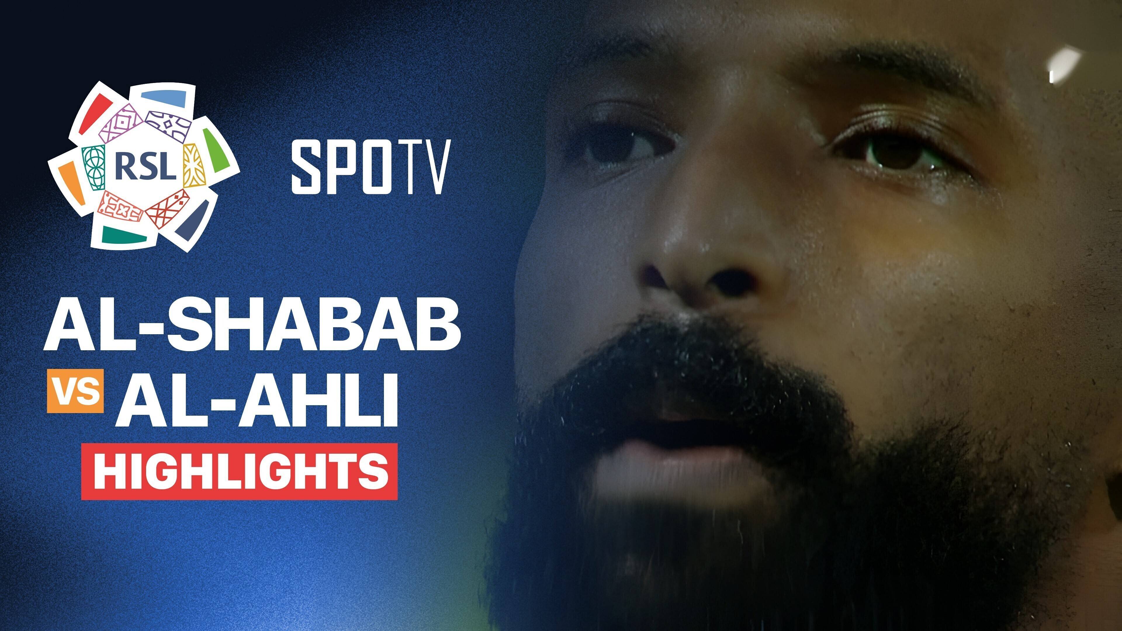 Al-Shabab FC vs Al-Ahli Saudi FC