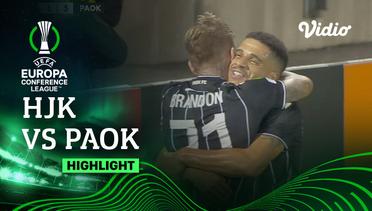 HJK vs PAOK - Highlights | UEFA Europa Conference League 2023/24