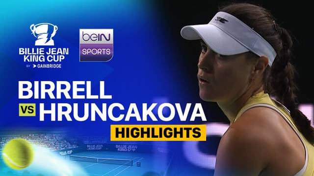 Kimberly Birrell (Australia) vs Viktoria Hruncakova (Slovakia) - Highlights | Billie Jean King Cup 2024