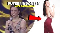 Tidak Hafal Pancasila, Finalis Puteri Indonesia Dihujat Netizen! Inilah Momen Malu di TV Nasional!