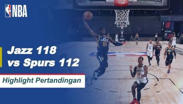 Match Highlight | Utah Jazz 118 vs 112 San Antonio Spurs | NBA Regular Season 2019/20