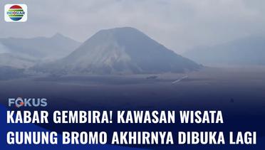 Akhirnya! Setelah Ditutup 2 Pekan, Wisata Gunung Bromo Dibuka Lagi! | Fokus