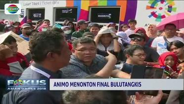 Animo Tinggi Masyarakat Saksikan Laga Final Bulutangkis Putra Indonesia - Fokus Pagi