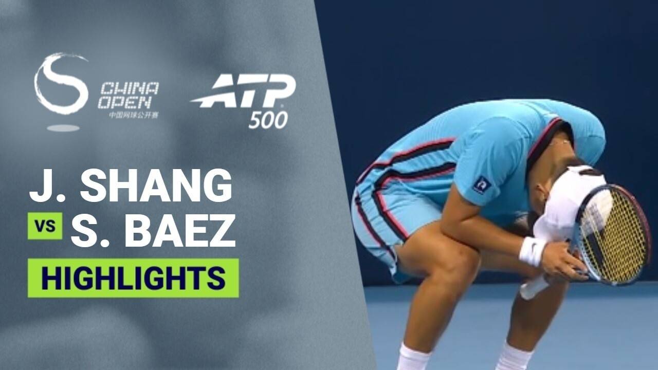 Juncheng Shang vs Sebastian Baez - Round 1 (HSBC Moon) | ATP 500: China Open 2026