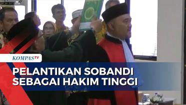 Pelantikan Sobandi Sebagai Hakim Tinggi oleh PT Palembang