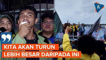 Tuntutan Tak Digubris DPR, Mahasiswa Ancam Lakukan Aksi Lebih Besar