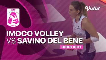 Highlights | Prosecco Doc Imoco Congliano vs Savino Del Bene Scandicci | Italian Women's Serie A1 Volleyball 2022/23