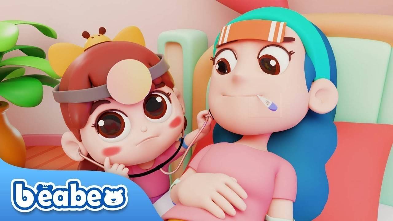 Mommy Is Sick | Boo Boo Song | BeaBeo Nursery Rhymes & Kids Songs