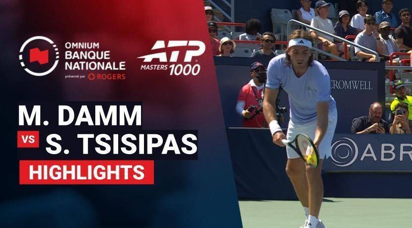Martin Damm vs Stefanos Tsitsipas - Round 1 (Center Court) | ATP 1000: National Bank Open presented by Rogers 2026