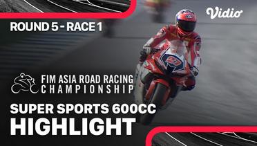 Highlights | Round 5: SS600 | Race 1 | Asia Road Racing Championship 2022
