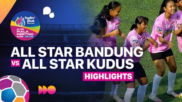 Bandung vs Kudus - Highlight | HYDROPLUS Piala Pertiwi U14 & U16 2025 All Stars
