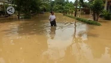 Ratusan rumah di desa Wono Asri Jember kembali terendam banjir