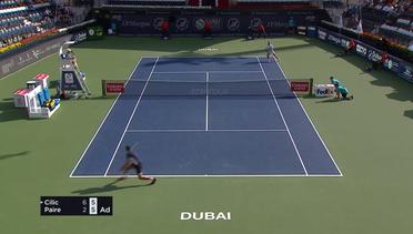 Match Highlight | Benoit Paire 2 vs 1 Marin Cilic | ATP Dubai Tennis Championships 2020