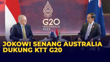 Bertemu PM Anthony Albanese, Jokowi: Saya Senang Australia Dukung KTT G20