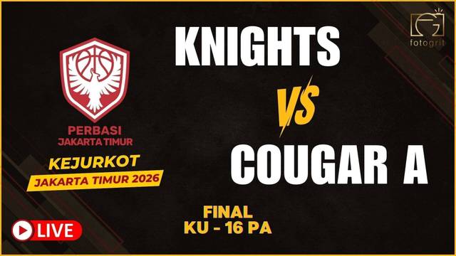 Putra: KNIGHTS vs COUGAR A | Kejurkot Jakarta Timur U-16 - Full Match | Kejurkot Jakarta 2026