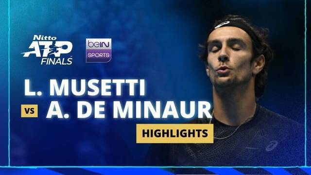 Lorenzo Musetti vs Alex de Minaur - Highlight | Nitto ATP Finals 2025