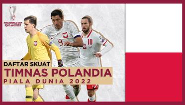 Skuat Timnas Polandia di Piala Dunia 2022, Duet Lewandowski dan Arkadiusz Milik Jadi Tumpuan Serangan