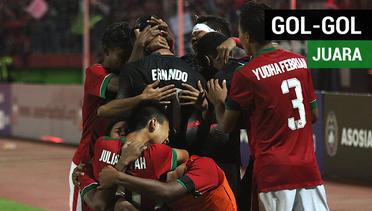Gol-Gol Timnas Indonesia untuk Jadi Juara Piala AFF U-16 2018