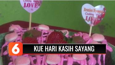 Kue Cokelat Berbentuk Hati Laris Jelang Hari Kasih Sayang | Liputan 6