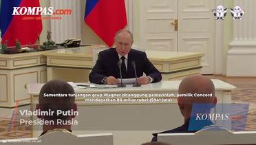 Putin Ungkap Bayaran Rusia untuk Wagner Group Rp 15 Triliun
