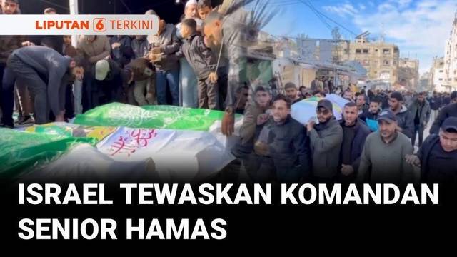 Ribuan Warga Gaza Menggelar Pemakaman Anggota Hamas yang Tewas Karena Serangan Israel | Liputan 6