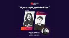 Vidisain Talk #3 - Ngomong Gak Pake Ribet with Yolanda (People Experience) and Zaid (Product Design)